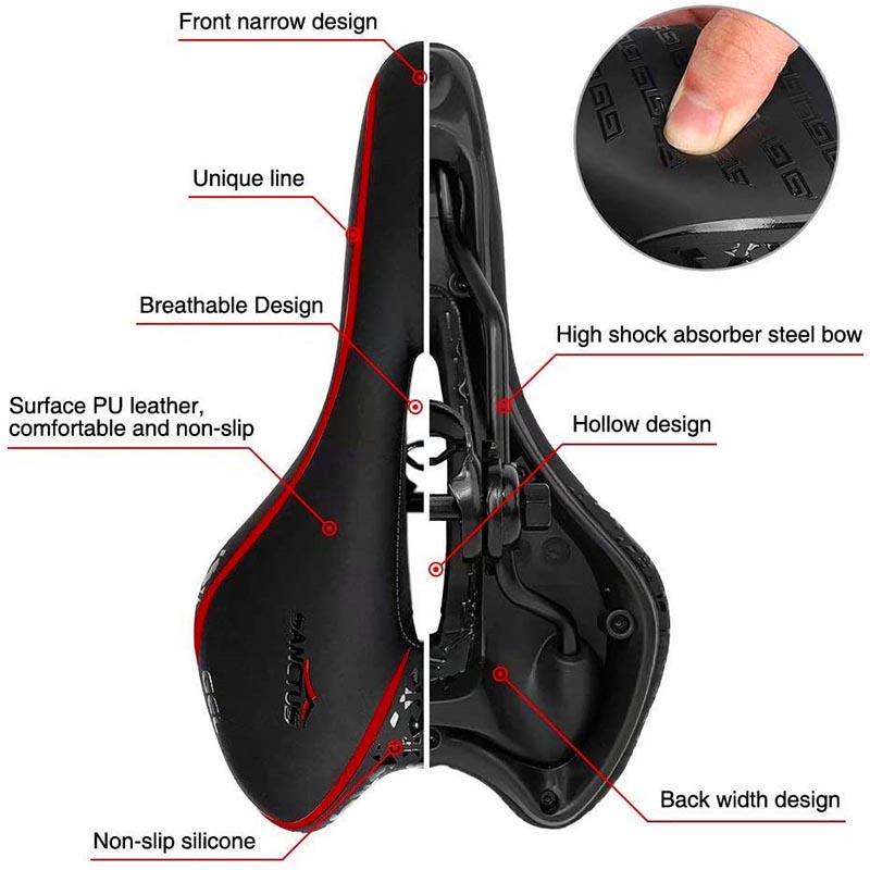 bicycle gel saddle