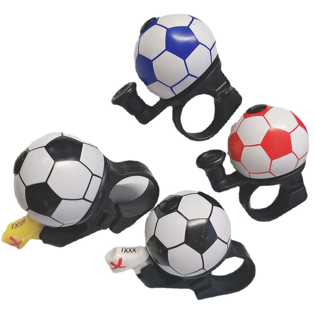 colorful football bicycle bell 