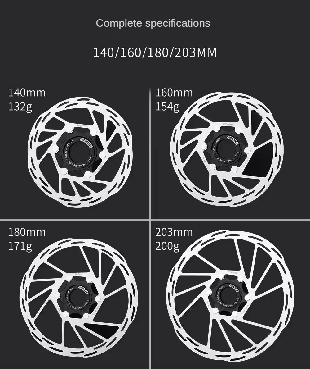 Road bike Central lock brake disc