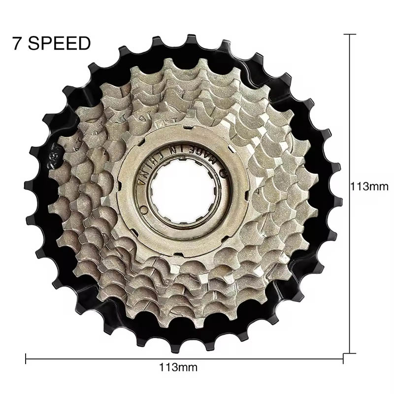 7 speed bicycle index freewheel