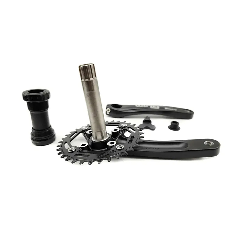 Single Speed Crankset – From Square Taper to Integrated